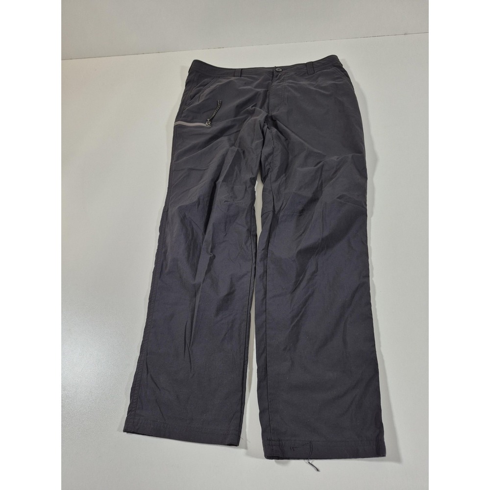 REI Co-op Trailmade Pants Mens 34x30 Black Nylon Hiking Zip Pocket